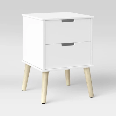 Modern Kids' Nightstand White - Pillowfort™ 8 Modern Kids' Nightstand White - Pillowfort™ - Image 8