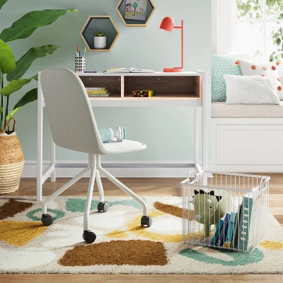 Eclectic Shapes Area Kids' Rug Pink/Mint - Pillowfort™ 1 Eclectic Shapes Area Kids' Rug Pink/Mint - Pillowfort™