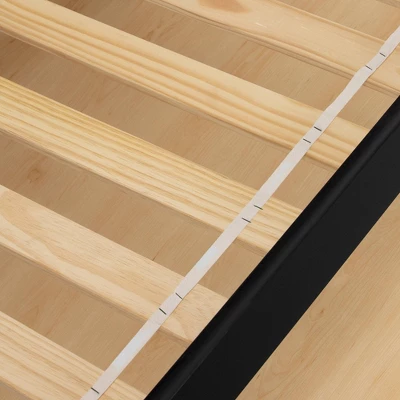 Induzy Solid Wood Bunk Beds Matte Black - South Shore 5 Induzy Solid Wood Bunk Beds Matte Black - South Shore - Image 5