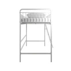 Twin Kaila Metal Loft Bed White - Room & Joy -Kids Home Store GUEST 06fb1806 0984 4b98 a59f 7e2909ff2ab0