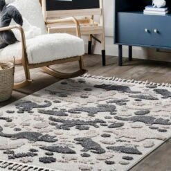 Aaran Dinosaur Kids Tasseled Area Rug -Kids Home Store GUEST 0784117b 2ae6 4cc1 a94d 66058d259780