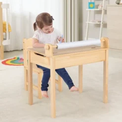 Costway Toddler Multi Activity Table With Chair Kids Art & Crafts Table With Paper Roll Holder 12 Costway Toddler Multi Activity Table With Chair Kids Art & Crafts Table With Paper Roll Holder -Kids Home Store GUEST 0d3d7ddf 625c 4c89 82b8 ae9424cf7403