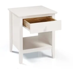 Weston Nightstand White - Alaterre Furniture