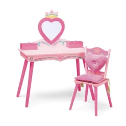 Princess Vanity Table And Chair Set - WildKin -Kids Home Store GUEST 12ef36f3 9441 4661 a3ac 50ed5920c42c
