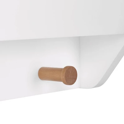 Kids' Catch-All Wall Shelf With Hooks - RiverRidge Home 10 Kids' Catch-All Wall Shelf With Hooks - RiverRidge Home - Image 10