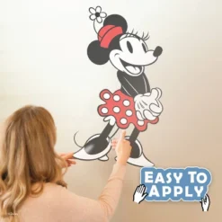 Classic Minnie Wall Decal - Decalcomania 8 Classic Minnie Wall Decal - Decalcomania -Kids Home Store GUEST 175eb71f 5373 4b4c b91b fd4649b24537