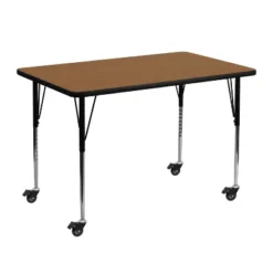 Emma And Oliver Mobile 30x48 Rectangle Laminate Adjustable Activity Table 5 Emma And Oliver Mobile 30x48 Rectangle Laminate Adjustable Activity Table -Kids Home Store GUEST 1e7a708c e0c6 4934 9999 26034af487b6