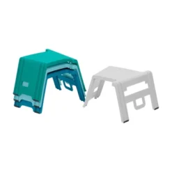 ECR4Kids Linking Stools, Children's Stackable Seat, Portable Floor Table, 4-Piece -Kids Home Store GUEST 21b36cc3 2880 458e bbd3 0b01582db1c0