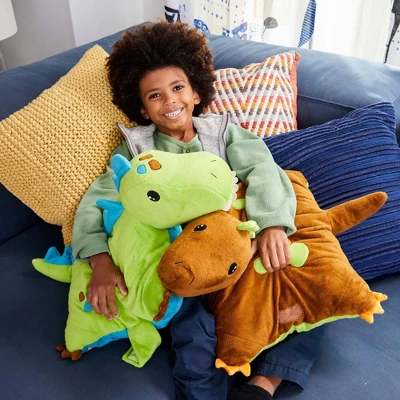 Green Dinosaur Plush - Pillow Pets 2 Green Dinosaur Plush - Pillow Pets - Image 2