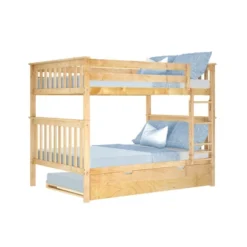 Max & Lily Full Over Full Bunk Bed With Trundle Bed 13 Max & Lily Full Over Full Bunk Bed With Trundle Bed -Kids Home Store GUEST 26626442 f7fe 4fad 8281 859a7c6497b2