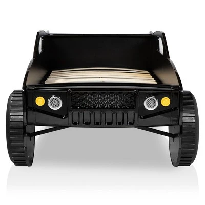 Twin Hemmer Speed Offroad Bed With Led Light Black - HOMES: Inside + Out 9 Twin Hemmer Speed Offroad Bed With Led Light Black - HOMES: Inside + Out - Image 9