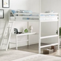 Full Caspian Loft Bed White - Hillsdale Furniture -Kids Home Store GUEST 2b546070 e4f5 4ef9 86d5 9d48d45db986