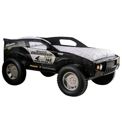 Twin Hemmer Speed Offroad Bed With Led Light Black - HOMES: Inside + Out 11 Twin Hemmer Speed Offroad Bed With Led Light Black - HOMES: Inside + Out - Image 11