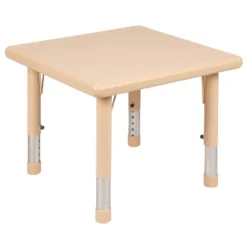 Emma And Oliver 24" Square Plastic Height Adjustable Activity Table 18 Emma And Oliver 24" Square Plastic Height Adjustable Activity Table -Kids Home Store GUEST 2febda5d 9433 44f6 9bf0 611f1c987b67