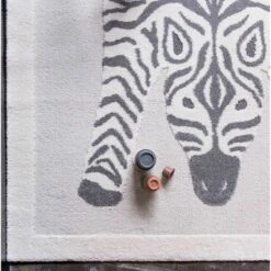 Zebby Animal Print Kids' Area Rug Cream - Balta Rugs -Kids Home Store GUEST 30dd1d42 a555 4901 9c31 f98a84408baa