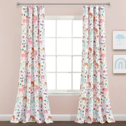 84"x52" Set Of 2 Unicorn Heart Window Curtain Panels - Lush Décor 11 84"x52" Set Of 2 Unicorn Heart Window Curtain Panels - Lush Décor -Kids Home Store GUEST 340f3724 ea15 4249 8604 edf344482ae7