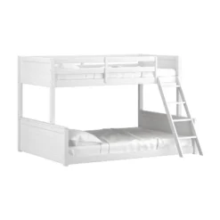 Twin Over Full Capri Wood Bunk Bed White - Hillsdale Furniture