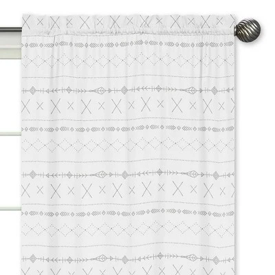 2pc Sweet Jojo Designs Woodland Friends Bohemian Print Window Panel - Sweet Jojo Designs 2 2pc Sweet Jojo Designs Woodland Friends Bohemian Print Window Panel - Sweet Jojo Designs - Image 2