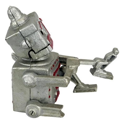 Design Toscano Robert The Robot Die-Cast Iron Mechanical Coin Bank 2 Design Toscano Robert The Robot Die-Cast Iron Mechanical Coin Bank - Image 2