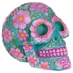 Northlight 7.75" Blue And Pink Day Of The Dead Skull Coin Bank 9 Northlight 7.75" Blue And Pink Day Of The Dead Skull Coin Bank -Kids Home Store GUEST 3981b4e1 0f9a 43b6 b5f1 748539e9401d