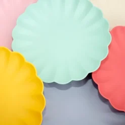 Meri-Meri Meri Meri Small Multicolor Reusable Bamboo Plates (Pack Of 6) 8 Meri-Meri Meri Meri Small Multicolor Reusable Bamboo Plates (Pack Of 6) -Kids Home Store GUEST 3992fcae c158 41cd 98aa a60c1e57242c