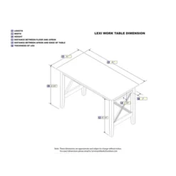 Writing Desk Modern Feel Brown - AFI -Kids Home Store GUEST 3d62f11c 5036 4e06 9a88 df2f7964895d
