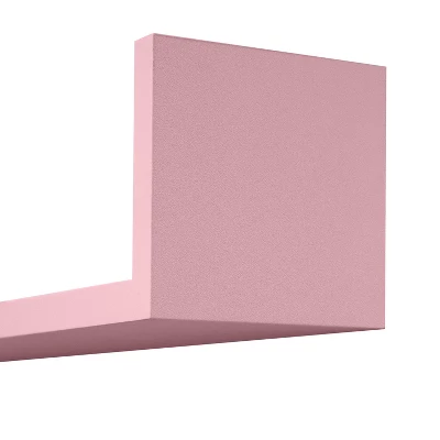 Set Of 3 Picture Ledge Shelf For Kids' Room Pink - InPlace 3 Set Of 3 Picture Ledge Shelf For Kids' Room Pink - InPlace - Image 3