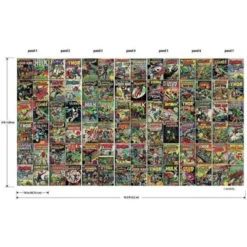 Marvel Comic Cover Peel And Stick Wall Mural - RoomMates -Kids Home Store GUEST 412b9c10 82c1 47a6 beac 49d18c950fe7