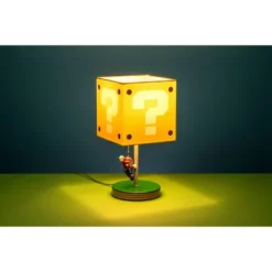 14" Nintendo Super Mario Block Table Lamp 7 14" Nintendo Super Mario Block Table Lamp -Kids Home Store GUEST 41e30422 bb76 4f1f 9d67 3474734ccbdd