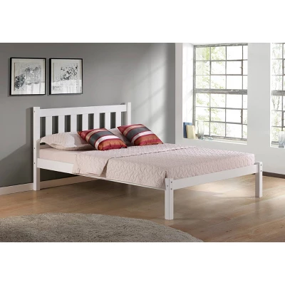 Full Poppy Bed White - Bolton Furniture 1 Full Poppy Bed White - Bolton Furniture