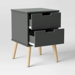 Modern Kids' Nightstand Dark Gray - Pillowfort™ -Kids Home Store GUEST 459cdb43 3af5 4fcf 9b5f 80d9f464a95c