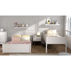 Twin Over Full Capri Wood Bunk Bed White - Hillsdale Furniture 25 Twin Over Full Capri Wood Bunk Bed White - Hillsdale Furniture -Kids Home Store GUEST 4727ff69 dac6 4830 a2d8 3ee5895bc50b