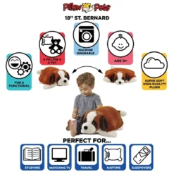Signature St. Bernard - Pillow Pets -Kids Home Store GUEST 484636a0 feca 470f 976c 23efbd93179c