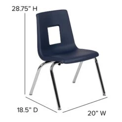 Flash Furniture Advantage Student Stack School Chair - 16-inch 17 Flash Furniture Advantage Student Stack School Chair - 16-inch -Kids Home Store GUEST 49476135 9666 46f0 a5ad 025710ea9980