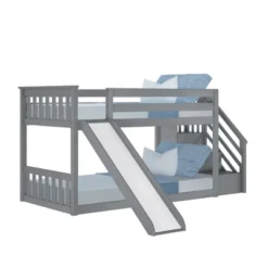 Max & Lily Twin Low Bunk Bed W/ Staircase And Slide 14 Max & Lily Twin Low Bunk Bed W/ Staircase And Slide -Kids Home Store GUEST 4e509c5c c4ec 4b95 865e 3cb5c9aeb697