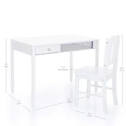 Guidecraft Kids' Dahlia Desk And Chair Set -Kids Home Store GUEST 4ea9206e 3641 484e a3eb bf469445bd3b