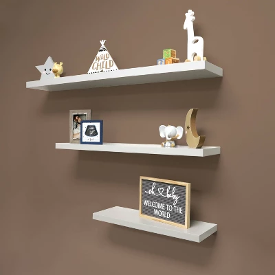 Slimline Low Profile Floating Shelf For Kids' Room - InPlace 6 Slimline Low Profile Floating Shelf For Kids' Room - InPlace - Image 6