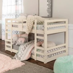 Twin Over Twin Indy Solid Wood Low Bunk Bed - Saracina Home 15 Twin Over Twin Indy Solid Wood Low Bunk Bed - Saracina Home -Kids Home Store GUEST 4f052a60 3845 4f84 91b9 34fbe3eba04e