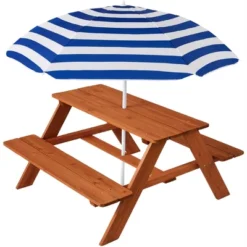 Best Choice Products Kids Wooden Picnic Table, Outdoor Activity Table W/ Adjustable Umbrella, Built-In Seats 15 Best Choice Products Kids Wooden Picnic Table, Outdoor Activity Table W/ Adjustable Umbrella, Built-In Seats -Kids Home Store GUEST 53f04b4c a4e1 43f8 a3c8 c5ada0971cbd