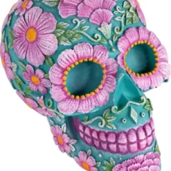 Northlight 7.75" Blue And Pink Day Of The Dead Skull Coin Bank 12 Northlight 7.75" Blue And Pink Day Of The Dead Skull Coin Bank -Kids Home Store GUEST 54481e0e b998 46ad a48d 6c64ded04c8f
