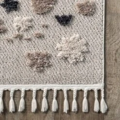 Aaran Dinosaur Kids Tasseled Area Rug -Kids Home Store GUEST 557e1aeb 8ac4 4c18 b576 4cc472d7172c