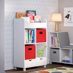 Kids' Book Nook Cubby Storage Cabinet With Bookrack - RiverRidge Home 15 Kids' Book Nook Cubby Storage Cabinet With Bookrack - RiverRidge Home -Kids Home Store GUEST 55cb099a e27b 401c 8daf 8e4f1506d5a8