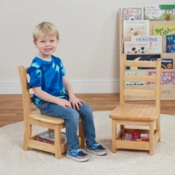 ECR4Kids Three Rung Ladderback Chairs With Storage, 2-Pack - Natural 12 ECR4Kids Three Rung Ladderback Chairs With Storage, 2-Pack - Natural -Kids Home Store GUEST 56b60034 d8bf 4c18 8d5c 1bb3716d5d16