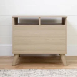 Yodi 2 Drawer Nightstand Soft Elm/White - South Shore -Kids Home Store GUEST 58e30715 7056 4252 b982 ac3a6f22631a