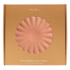 Meri-Meri Meri Meri Large Pink Reusable Bamboo Plates (Pack Of 6) 6 Meri-Meri Meri Meri Large Pink Reusable Bamboo Plates (Pack Of 6) -Kids Home Store GUEST 59445987 07fa 405e 8d1c 11b9551730b0