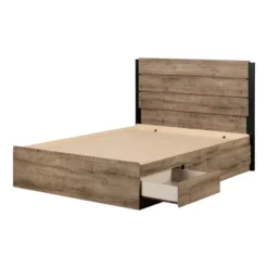 Arlen Mates Bed And Headboard Set Weathered Oak - South Shore -Kids Home Store GUEST 5e1f2552 e0ee 4472 b0f8 9a99beb85513