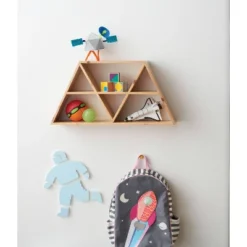 12"x 24" Triangles Kids' Shelf - Pillowfort™ -Kids Home Store GUEST 60832245 f2aa 4f8c a6f4 c44bb167866f
