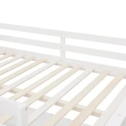 Full Size Wooden Loft Bed With Shelves And Desk - ModernLuxe 19 Full Size Wooden Loft Bed With Shelves And Desk - ModernLuxe -Kids Home Store GUEST 63839fe6 9288 420a aa39 a2361cedb3eb