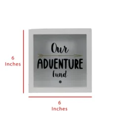 Adult Wooden Travel Themed Piggy Banks - Foreside Home & Garden -Kids Home Store GUEST 68b880b3 e81e 49ac bdc8 b8aaa9648dcd