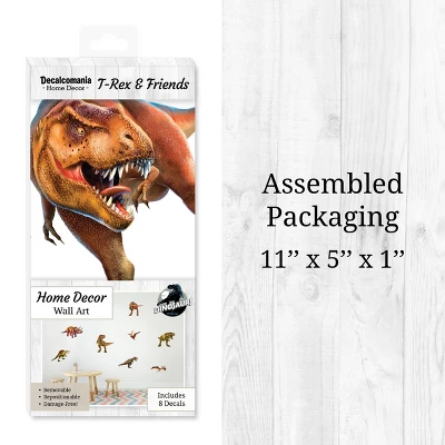 T-Rex And Friends Wall Decor - Decalcomania 2 T-Rex And Friends Wall Decor - Decalcomania - Image 2